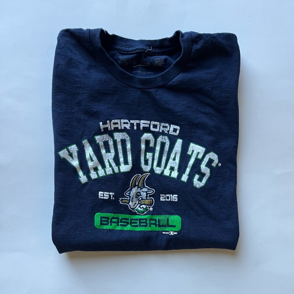 Hartford Yard Goats Short Sleeve, Size Small